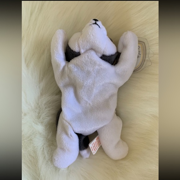 **NWT RARE COLLECTIBLE BEANIE BABY NANOOK NWT** - Picture 7 of 11